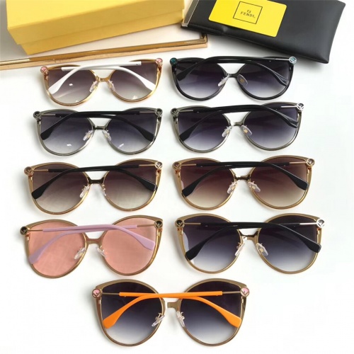 Replica Fendi AAA Quality Sunglasses #493946 $52.00 USD for Wholesale