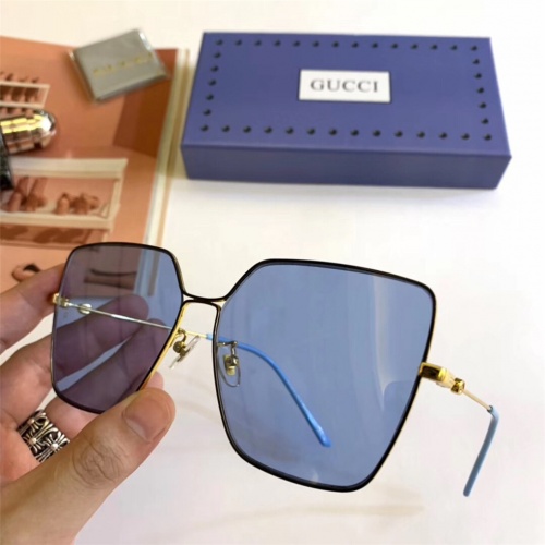 Gucci AAA Quality Sunglasses #494030 $50.00 USD, Wholesale Replica Gucci AAA Quality Sunglasses