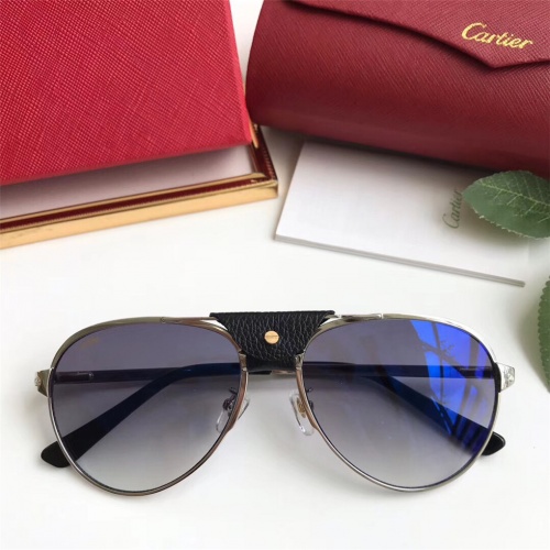 Cartier AAA Quality Sunglasses #494138 $54.00 USD, Wholesale Replica Cartier AAA Quality Sunglassess