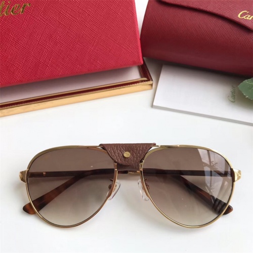 Cartier AAA Quality Sunglasses #494142 $54.00 USD, Wholesale Replica Cartier AAA Quality Sunglassess