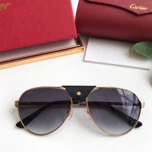 Cartier AAA Quality Sunglasses #494143 $54.00 USD, Wholesale Replica Cartier AAA Quality Sunglassess