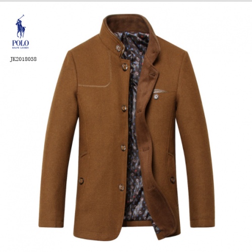 Ralph Lauren Polo Down Jackets Long Sleeved For Men #494494 $98.50 USD, Wholesale Replica Ralph Lauren Polo Jackets