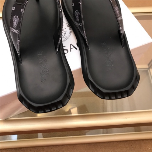 Replica Versace Fashion Slippers For Men #494827 $42.00 USD for Wholesale