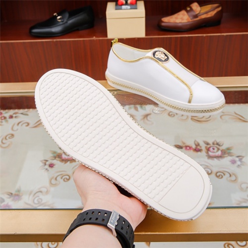 Replica Versace Casual Shoes For Men #494847 $78.00 USD for Wholesale