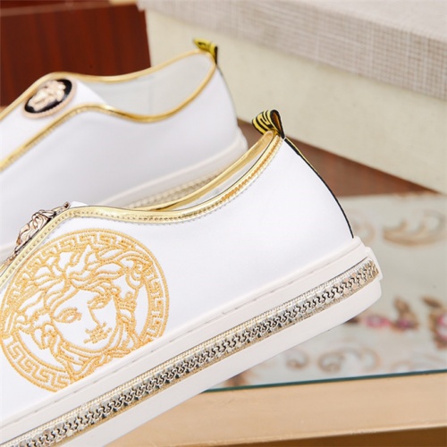 Replica Versace Casual Shoes For Men #494847 $78.00 USD for Wholesale
