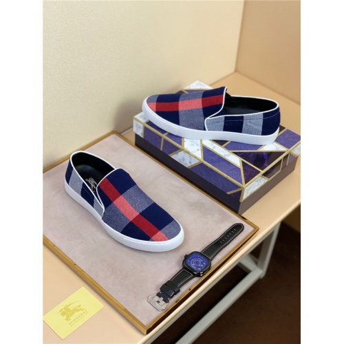 Replica Burberry Casual Shoes For Men #495178 $75.00 USD for Wholesale