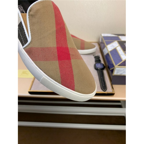 Replica Burberry Casual Shoes For Men #495187 $75.00 USD for Wholesale
