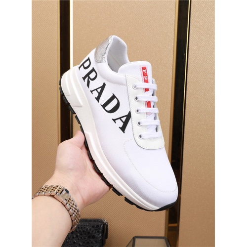 Replica Prada Casual Shoes For Men #496353 $78.00 USD for Wholesale
