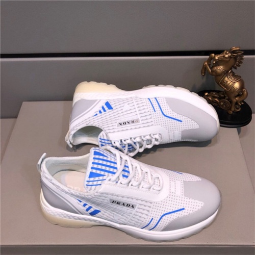Replica Prada Casual Shoes For Men #496354 $80.00 USD for Wholesale