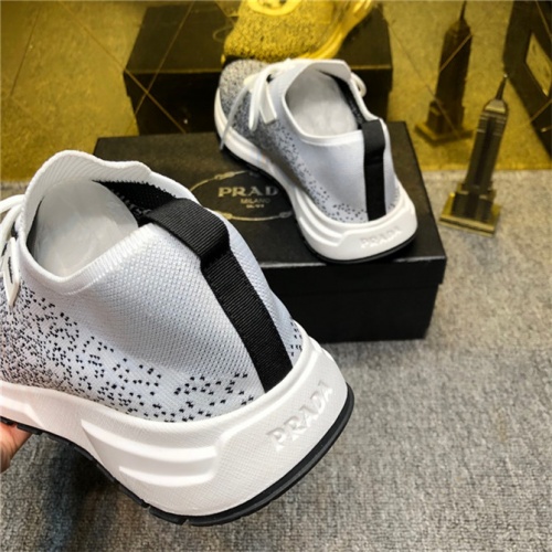Replica Prada Casual Shoes For Men #496366 $80.00 USD for Wholesale