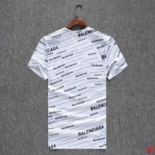 Replica Balenciaga T-Shirts Short Sleeved For Men #496487 $25.00 USD for Wholesale
