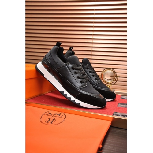 Replica Hermes Fashion Shoes For Men #496580 $94.00 USD for Wholesale