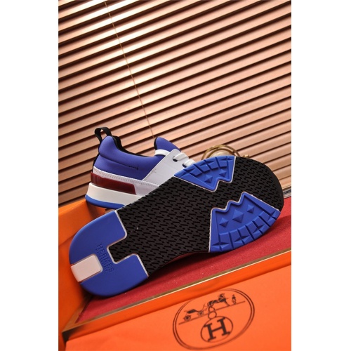 Replica Hermes Fashion Shoes For Men #496582 $94.00 USD for Wholesale
