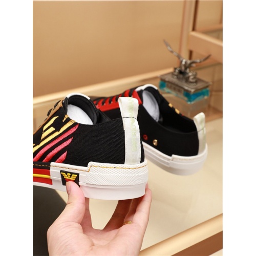 Replica Armani Casual Shoes For Men #496583 $75.00 USD for Wholesale