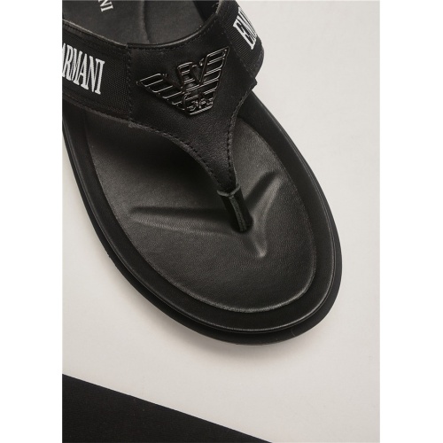 Replica Armani Fashion Slippers For Men #496655 $48.00 USD for Wholesale