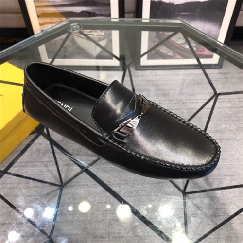 Fendi Leather Shoes For Men #496662 $78.00 USD, Wholesale Replica Fendi Leather Shoes