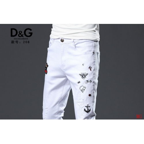 Replica Dolce & Gabbana D&G Jeans For Men #496721 $60.00 USD for Wholesale