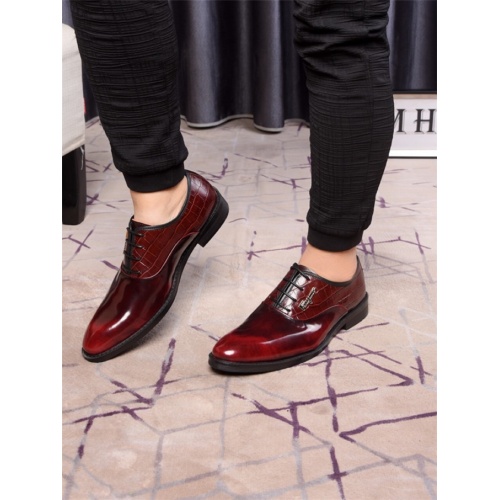 Replica Salvatore Ferragamo SF Leather Shoes For Men #496872 $82.00 USD for Wholesale