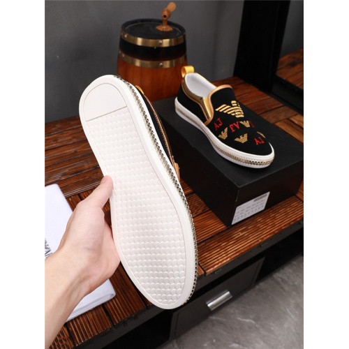 Replica Armani Casual Shoes For Men #497151 $78.00 USD for Wholesale