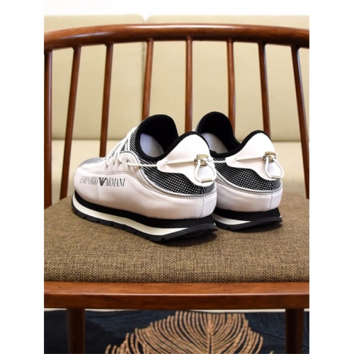 Replica Armani Casual Shoes For Men #497192 $80.00 USD for Wholesale