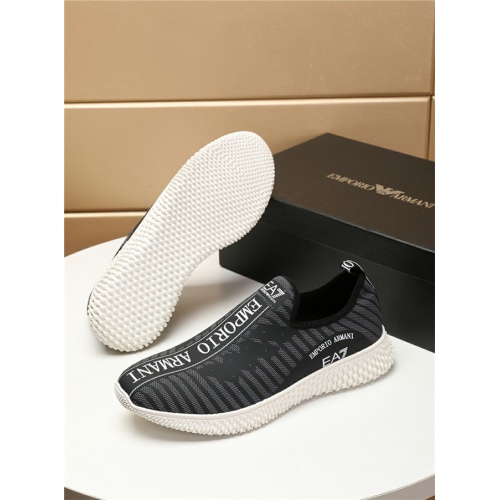 Armani Casual Shoes For Men #497214 $69.00 USD, Wholesale Replica Armani Casual Shoes