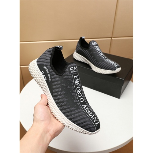 Replica Armani Casual Shoes For Men #497214 $69.00 USD for Wholesale