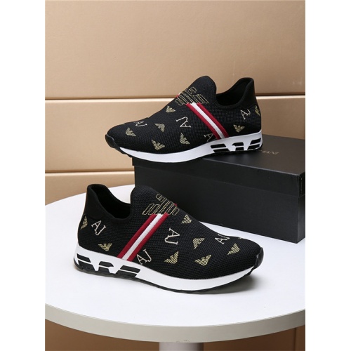 Replica Armani Casual Shoes For Men #497216 $69.00 USD for Wholesale