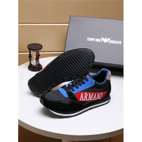 Armani Casual Shoes For Men #497234 $78.00 USD, Wholesale Replica Armani Casual Shoes