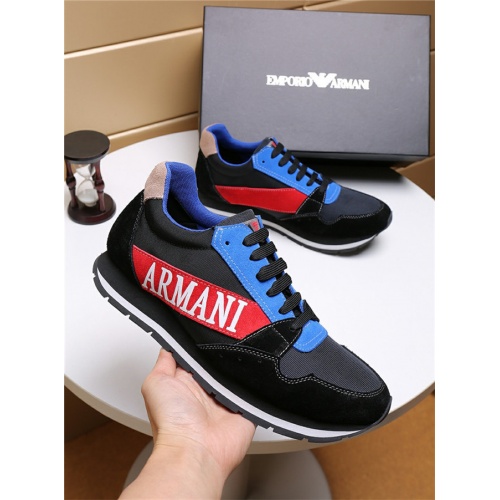 Replica Armani Casual Shoes For Men #497234 $78.00 USD for Wholesale