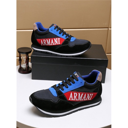 Replica Armani Casual Shoes For Men #497234 $78.00 USD for Wholesale