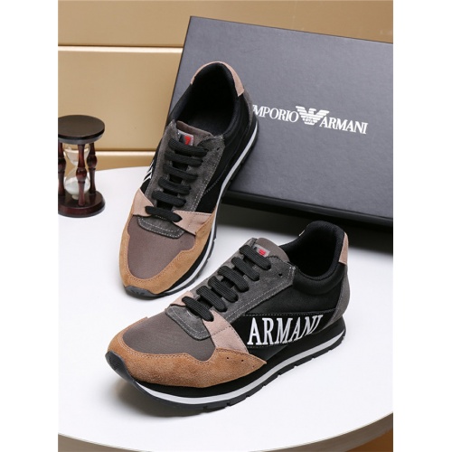 Replica Armani Casual Shoes For Men #497235 $78.00 USD for Wholesale