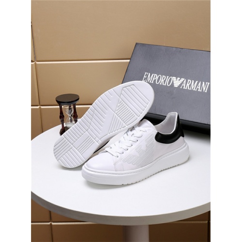 Armani Casual Shoes For Men #497237 $78.00 USD, Wholesale Replica Armani Casual Shoes