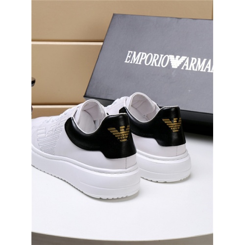 Replica Armani Casual Shoes For Men #497237 $78.00 USD for Wholesale