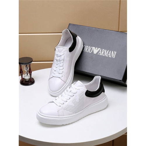 Replica Armani Casual Shoes For Men #497237 $78.00 USD for Wholesale
