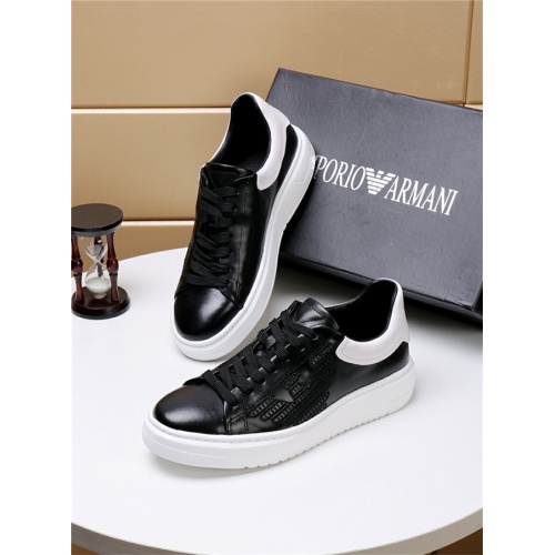 Replica Armani Casual Shoes For Men #497238 $78.00 USD for Wholesale