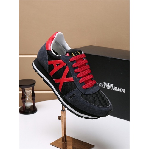 Armani Casual Shoes For Men #497240 $78.00 USD, Wholesale Replica Armani Casual Shoes