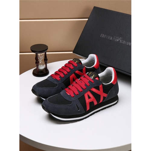 Replica Armani Casual Shoes For Men #497240 $78.00 USD for Wholesale