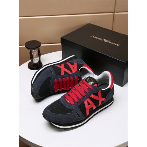 Replica Armani Casual Shoes For Men #497240 $78.00 USD for Wholesale