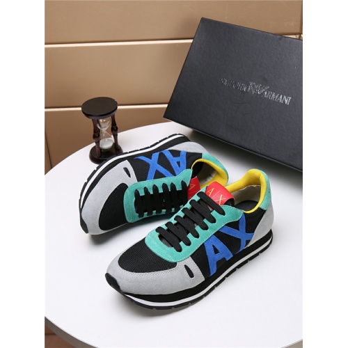 Replica Armani Casual Shoes For Men #497241 $78.00 USD for Wholesale