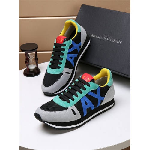 Replica Armani Casual Shoes For Men #497241 $78.00 USD for Wholesale