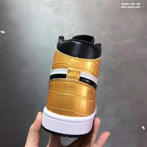 Replica Nike Air Jordan 1 & Off-White For Men #497438 $58.00 USD for Wholesale