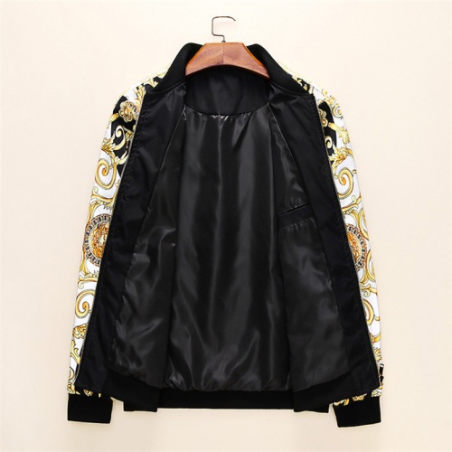 Replica Versace Jackets Long Sleeved For Men #497458 $52.00 USD for Wholesale