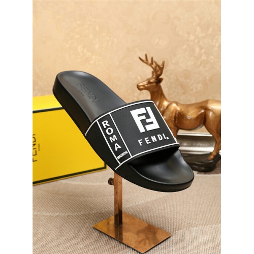 Fendi Fashion Slippers For Men #498476 $39.00 USD, Wholesale Replica Fendi Slippers