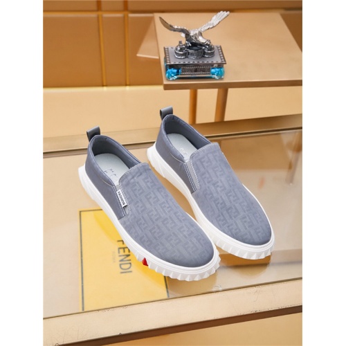 Replica Fendi Casual Shoes For Men #498478 $68.00 USD for Wholesale