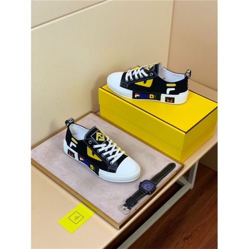 Replica Fendi Casual Shoes For Men #498481 $78.00 USD for Wholesale