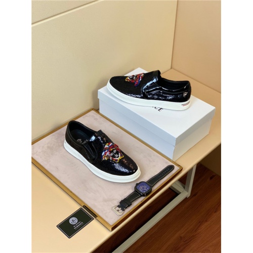 Replica Versace Casual Shoes For Men #498606 $75.00 USD for Wholesale