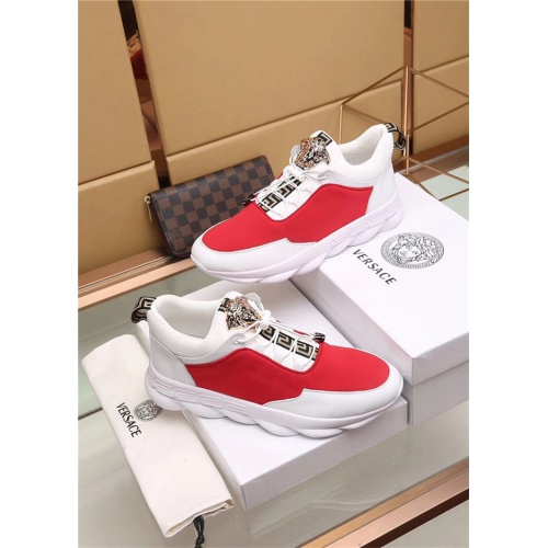 Replica Versace Casual Shoes For Men #498610 $75.00 USD for Wholesale