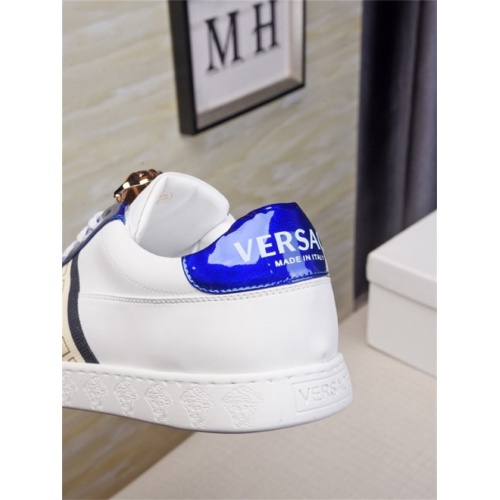 Replica Versace Casual Shoes For Men #498616 $78.00 USD for Wholesale