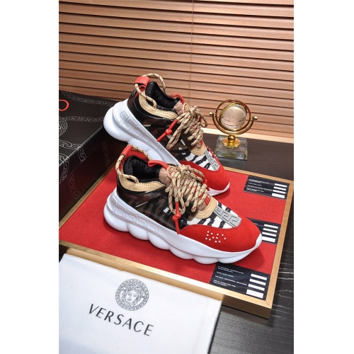 Versace Casual Shoes For Men #498664 $92.00 USD, Wholesale Replica Versace Casual Shoes