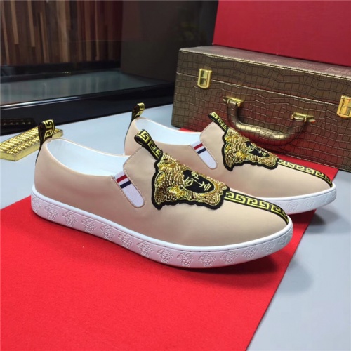 Replica Versace Casual Shoes For Men #498696 $75.00 USD for Wholesale